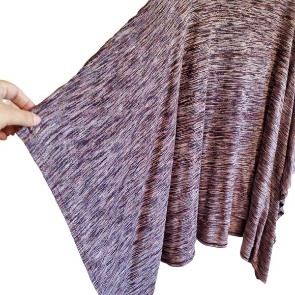 Knox Rose Short Sleeve Poncho Blouse - Picture 4 of 13